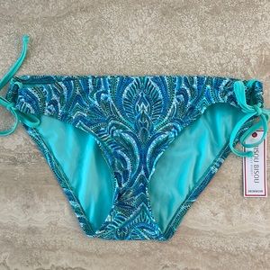 Bisou Bisou Mojito Bikini Bottom Size Medium